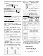 Preview for 2 page of Watec W-01CDB3 Operation Manual