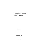 Preview for 1 page of Watec WAT-933 User Manual