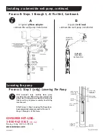 Предварительный просмотр 8 страницы Water Ace 23210D500 Installation Manual