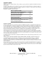 Preview for 13 page of Water Ace R100U Owner'S Manual