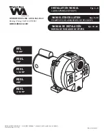 Preview for 1 page of Water Ace R10L Installation Manual