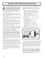 Preview for 2 page of Water Ace R10L Installation Manual