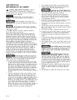 Preview for 8 page of Water Ace R50VLT Owner'S Manual