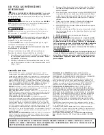 Preview for 12 page of Water Ace RPT119 Owner'S Manual