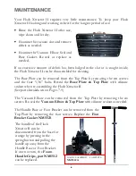 Preview for 6 page of Water Claw Flash Xtractor II AC002 Manual