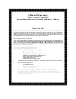 Предварительный просмотр 7 страницы Water Control Corporation MEGAbite BRASSMASTER Installation & Operation Manual