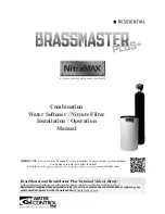 Water Control Brassmaster Plus+ NitraMAX Series Installation & Operation Manual preview