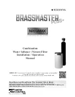 Preview for 1 page of Water Control Brassmaster Plus+ NitraMAX Series Installation & Operation Manual