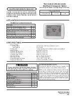 Water Furnace TP32W03 Installation And Operating Instructions Manual предпросмотр