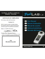 Water I.D. Pool Lab 1.0 User Manual preview