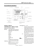 Preview for 31 page of Water Maze CLP Series Operator'S Manual