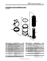 Preview for 35 page of Water Maze CLP Series Operator'S Manual