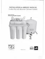 Water quality ng5 Installation & Service Manual preview