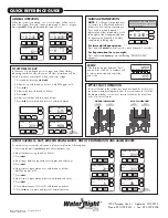 Preview for 30 page of Water Right Sanitizer Plus ASP1-1044 Installation Instructions & Owner'S Manual