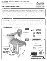 water saver FlushMinder G3 Quick Start preview