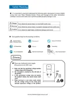 Preview for 4 page of water source FW-560 User Manual