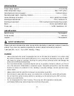 Предварительный просмотр 2 страницы water source WSTPC50 Operating Instructions Manual