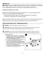 Preview for 4 page of water source WSTPC50 Operating Instructions Manual