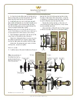 Preview for 2 page of Water Street Brass 41035 Quick Start Manual