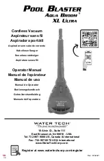 Water Tech 11001BB Operator'S Manual preview