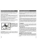 Preview for 11 page of Water Tech Aqua Broom Use And Care Manual