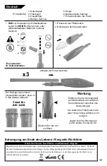 Предварительный просмотр 12 страницы Water Tech Pool Blaster Volt FX-2 Operator'S Manual