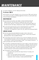 Preview for 3 page of Water Tech Reionator Pro Ultra RXU13 Owner'S Manual