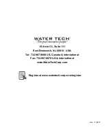 Preview for 24 page of Water Tech VOLT FX-4Li Operator'S Manual