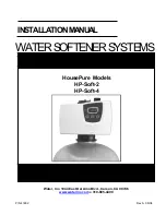 Preview for 1 page of Water HousePure HP-Soft-2 Installation Manual