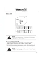 Preview for 9 page of Wateraid Smarttap User'S Manual & Warranty Information