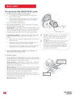 Preview for 3 page of Waterax B2X-18 Quick Manual