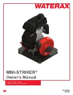 Waterax MINI-STRIKER MSTR-P Owner'S Manual preview