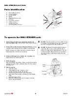 Preview for 2 page of Waterax Mini-striker series Quick Manual