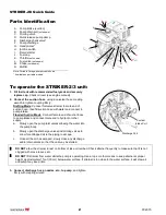 Preview for 2 page of Waterax striker 2/3 Quick Manual