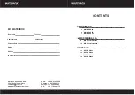 Preview for 2 page of Waterbox MARINE DX Series Product Manual