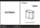 Preview for 1 page of Waterbox PB 1818 Assembly Instructions Manual