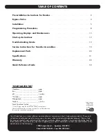 Preview for 2 page of WaterCare TotalCare Series Installation Instructions & Owner'S Manual