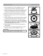 Preview for 8 page of WaterChef EVO100 Installation, Use & Care Manual