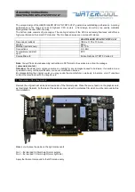 Watercool HEATKILLER GPU-X GTX570 V2 LT Assembly Instructions preview