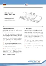 Watercool HEATKILLER V VGA Series Assembly Instructions Manual preview