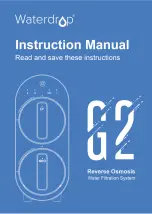 Waterdrop G2 Series Instruction Manual preview