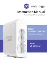 Preview for 1 page of Waterdrop WD-G3P800-W Instruction Manual