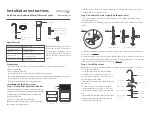 Waterdrop WD-U8-FC Installation Instructions preview