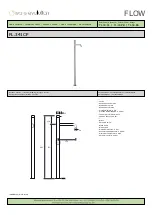 WaterEvolution FLOW FL.341CF Technical Sheet предпросмотр