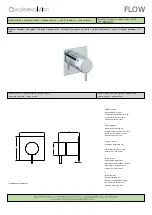 WaterEvolution FLOW T1.48.3S.01 Technical Sheet предпросмотр