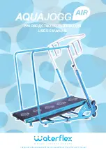 Waterflex AquaJogg User Manual preview