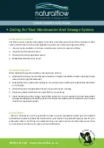 Preview for 14 page of Waterflow NZ Naturalflow Series Installation Instructions Manual