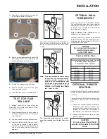 Предварительный просмотр 13 страницы Waterford EMERALD E63-LP1 Owners & Installation Manual