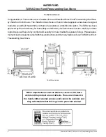 Предварительный просмотр 2 страницы Waterford TARA T25-LP Owners & Installation Manual