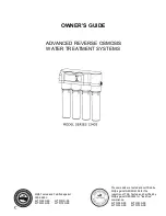 Предварительный просмотр 1 страницы WaterGroup 12403 series Owner'S Manual